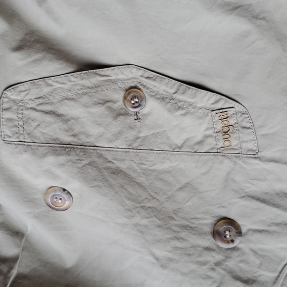 Vintage Bugatti Khaki Trench Coat - Picture 5 of 6